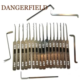 Best Seller Hot 21pcs/10pcs Removal Single Hook Lock Pick Tools Suitable for Beginners Cerrajería Herramientas Locksmiths Tools