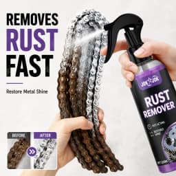 JOKJOK -100ml Automotive Metal Rust Remover Spray - Multi-Functional Chrome Oxide Removal & Repair Paste for Metal Surfaces, Cal