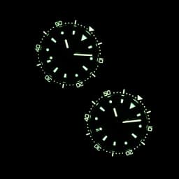 Baltany S3080 Mens Automatic Vintage Dive Watch 39mm Retro Sapphire Glowing 200M Waterproof Ocean Swimming Steel Bracelet Dress