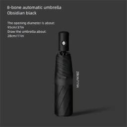 Umbrella Fully Automatic Thickened Enlarged Reinforced Folding Umbrella Sun and Rainproof Sunshade Umbrella for Women Sunscreen