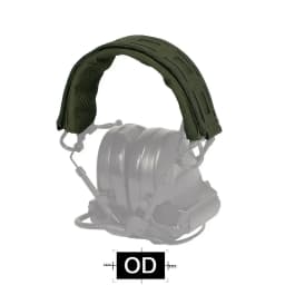 Tactical Headband Headset Cover Outdoor Headphones Modular Coating Headphone Cover Earmuffs Microphone Hunting Shooting