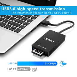 UTHAI Q02 Rocketek Multi-Function Type-c To XQD Card Reader USB 3.0 Card Reader M/G Memory Card Supports Speeds Up to 5Gbps