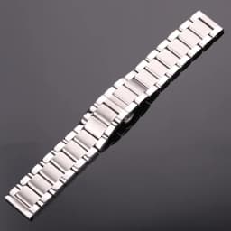 Stainless Steel Watch Band Bracelet 18 20 21 22 23 24mm Women Men Solid Metal Wristband Replacement Strap Accessories With Tool