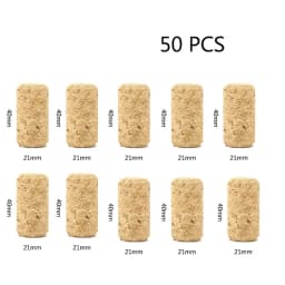 50 100 Pcs Wine Corks Stopper Reusable Functional Portable Sealing Stopper for Bottle Bar Tools Kitchen AccessoriesWine Bottle