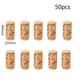 50 100 Pcs Wine Corks Stopper Reusable Functional Portable Sealing Stopper for Bottle Bar Tools Kitchen AccessoriesWine Bottle