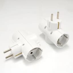 EU Extension Socket ON/OFF Switch 16A 250V Standard Plug Adapter Conversion Sockets Germany Plug 1 to 2 or 1 to 3 Way AC Outlets