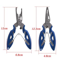 Fishing Plier Scissor Braid Line Lure Cutter Hook Remover Etc Fishing Tackle Tool Cutting Fish Use Tongs Multifunction Scissors