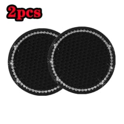 Car Coaster Water Cup Bottle Holder Anti-slip Pad Mat Silica Gel Waterproof For Interior Decoration Car Styling Accessories