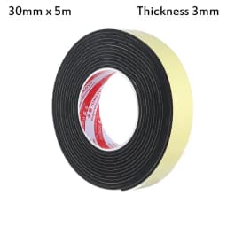 EVA sponge single-sided tape shockproof foam sealant strip 10-30MM car foam pad sound insulation buffer anti-collision foam tape