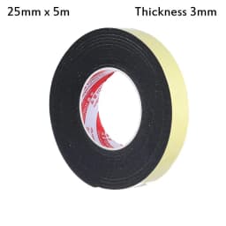 EVA sponge single-sided tape shockproof foam sealant strip 10-30MM car foam pad sound insulation buffer anti-collision foam tape