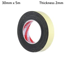 EVA sponge single-sided tape shockproof foam sealant strip 10-30MM car foam pad sound insulation buffer anti-collision foam tape