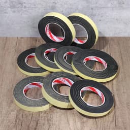 EVA sponge single-sided tape shockproof foam sealant strip 10-30MM car foam pad sound insulation buffer anti-collision foam tape