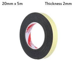 EVA sponge single-sided tape shockproof foam sealant strip 10-30MM car foam pad sound insulation buffer anti-collision foam tape