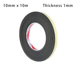 EVA sponge single-sided tape shockproof foam sealant strip 10-30MM car foam pad sound insulation buffer anti-collision foam tape