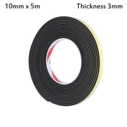 EVA sponge single-sided tape shockproof foam sealant strip 10-30MM car foam pad sound insulation buffer anti-collision foam tape