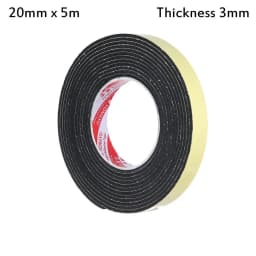 EVA sponge single-sided tape shockproof foam sealant strip 10-30MM car foam pad sound insulation buffer anti-collision foam tape