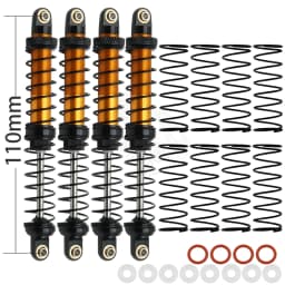 Metal 70mm 80mm 90mm 100mm 110mm 120mm Shock Absorber Oil Damper for 1/10 RC Crawler Car Axial SCX10 AXI03007 RBX10 D90 TRX4