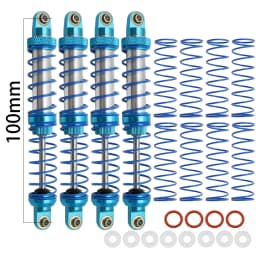 Metal 70mm 80mm 90mm 100mm 110mm 120mm Shock Absorber Oil Damper for 1/10 RC Crawler Car Axial SCX10 AXI03007 RBX10 D90 TRX4