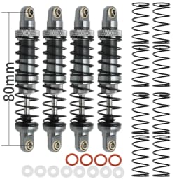 Metal 70mm 80mm 90mm 100mm 110mm 120mm Shock Absorber Oil Damper for 1/10 RC Crawler Car Axial SCX10 AXI03007 RBX10 D90 TRX4