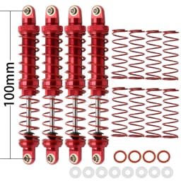 Metal 70mm 80mm 90mm 100mm 110mm 120mm Shock Absorber Oil Damper for 1/10 RC Crawler Car Axial SCX10 AXI03007 RBX10 D90 TRX4