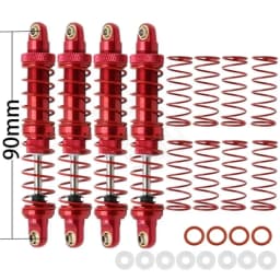 Metal 70mm 80mm 90mm 100mm 110mm 120mm Shock Absorber Oil Damper for 1/10 RC Crawler Car Axial SCX10 AXI03007 RBX10 D90 TRX4