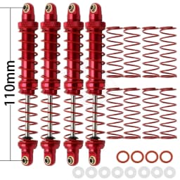 Metal 70mm 80mm 90mm 100mm 110mm 120mm Shock Absorber Oil Damper for 1/10 RC Crawler Car Axial SCX10 AXI03007 RBX10 D90 TRX4
