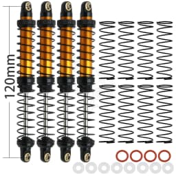 Metal 70mm 80mm 90mm 100mm 110mm 120mm Shock Absorber Oil Damper for 1/10 RC Crawler Car Axial SCX10 AXI03007 RBX10 D90 TRX4