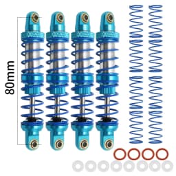 Metal 70mm 80mm 90mm 100mm 110mm 120mm Shock Absorber Oil Damper for 1/10 RC Crawler Car Axial SCX10 AXI03007 RBX10 D90 TRX4