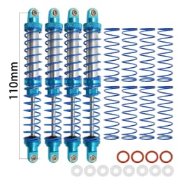Metal 70mm 80mm 90mm 100mm 110mm 120mm Shock Absorber Oil Damper for 1/10 RC Crawler Car Axial SCX10 AXI03007 RBX10 D90 TRX4