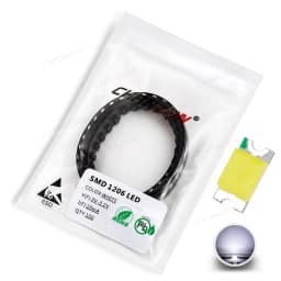1206 3216 SMD LED Diode Chip Warm White Red Green Blue Yellow Orange UV Purple Pink RGB SMT Lamp Light Beads Emitting Kit