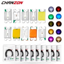 1206 3216 SMD LED Diode Chip Warm White Red Green Blue Yellow Orange UV Purple Pink RGB SMT Lamp Light Beads Emitting Kit