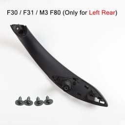 RHD LHD Carbon Fiber Car Inner Door Pull Handle Trim Cover for BMW 3 4 Series F30 F31 F32 F33 F34 F35 F36 F80 F82 F83 2013-2018