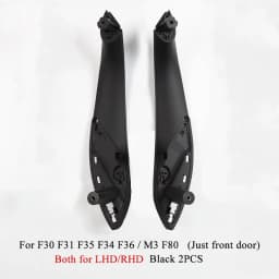 RHD LHD Carbon Fiber Car Inner Door Pull Handle Trim Cover for BMW 3 4 Series F30 F31 F32 F33 F34 F35 F36 F80 F82 F83 2013-2018