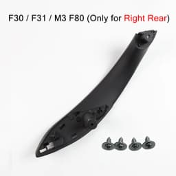 RHD LHD Carbon Fiber Car Inner Door Pull Handle Trim Cover for BMW 3 4 Series F30 F31 F32 F33 F34 F35 F36 F80 F82 F83 2013-2018