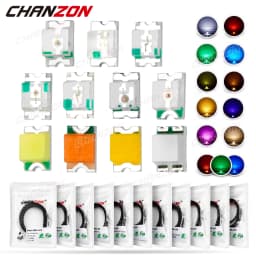 0805 (2012) SMD LED Diode Chip Warm White Red Green Blue Yellow Orange UV Purple Pink RGB SMT PCB Lamp Light Beads Emitting Kit