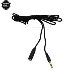 1.5m/3m/5m Headphone Extension Cable 3.5mm Jack Male to Female 3.5mm AUX Cable Audio Stereo Extender Cord Earphone Speaker