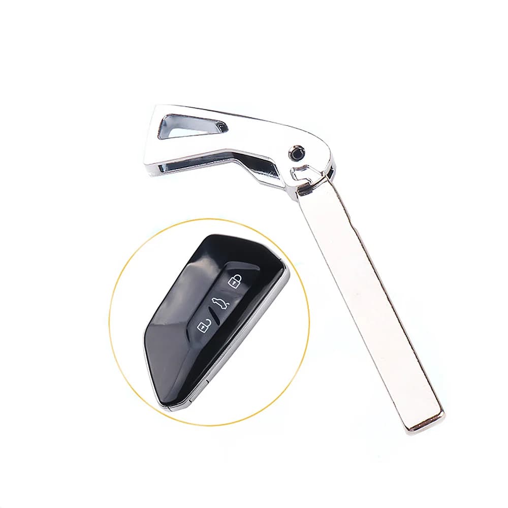 Keychannel 1PCS Car Key Blade for Golf8 New Model Keyless Remote Proximity Key Emergency Replacement Blade HU162T Blade