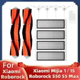 Fit For Xiaomi Mi Robot Vacuum Cleaner 1 / 1S SDJQR01RR SDJQR02RR Roborock E2 E3 E4 E5 S4 Max S5 Main Side Brush Filter