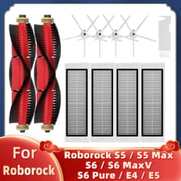 Fit For Xiaomi Mi Robot Vacuum Cleaner 1 / 1S SDJQR01RR SDJQR02RR Roborock E2 E3 E4 E5 S4 Max S5 Main Side Brush Filter
