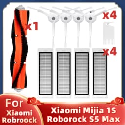 Fit For Xiaomi Mi Robot Vacuum Cleaner 1 / 1S SDJQR01RR SDJQR02RR Roborock E2 E3 E4 E5 S4 Max S5 Main Side Brush Filter