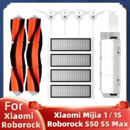 Fit For Xiaomi Mi Robot Vacuum Cleaner 1 / 1S SDJQR01RR SDJQR02RR Roborock E2 E3 E4 E5 S4 Max S5 Main Side Brush Filter