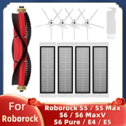 Fit For Xiaomi Mi Robot Vacuum Cleaner 1 / 1S SDJQR01RR SDJQR02RR Roborock E2 E3 E4 E5 S4 Max S5 Main Side Brush Filter