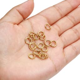 100-200pcs 4-10mm Stainless Steel Split Rings Open Jump Rings Connectors For Jewelry Making DIY Components Findings