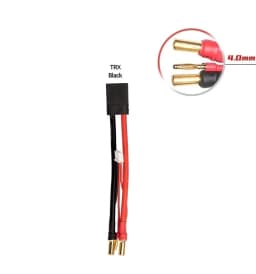 Lipo Lithium Battery Charging Wire 2S 4MM/5MM 7.4v 7.6v Balance Head T/ XT60/EC5/XT90/TRX For Cars DIY Model Toys Silicone Cable