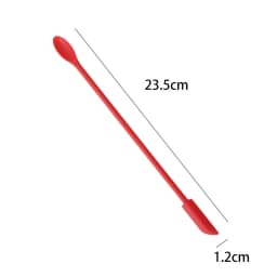 Silicone Batter Spatula Tools Lengthen Mini Soft Jar Cake Cream Jam Scrapers Makeup Spatulas Butter Knife Kitchen Accessories