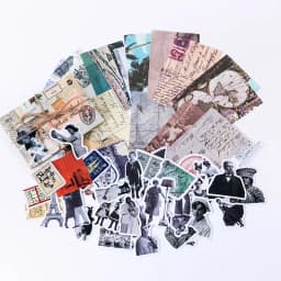 60pcs/1lot Kawaii Stationery Stickers Retro Memory Room Series Junk Journal Diary Decorative Mobile Stickers Scrapbooking DIY