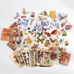 60pcs/1lot Kawaii Stationery Stickers Retro Memory Room Series Junk Journal Diary Decorative Mobile Stickers Scrapbooking DIY