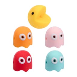 LOFCA 5pcs Ghost Bead Silicone BPA Free DIY For Silicone Jewelry Bracelet Necklace Accessories for making Make bracelets