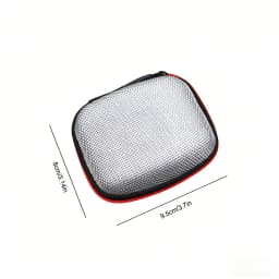 Earphone Storage Bag Square Headset Box Indoor Outdoor Travelling Earphones Storaging Case Accessories with Zipper