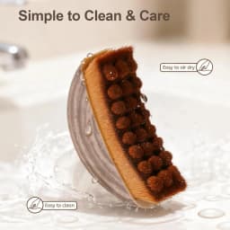New Lymphatic Contour Face Brush for Lymphatic Drainage Massage Ergonomically Designed to Fit Skin Precisely